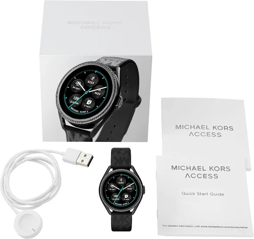 Miniatura 5 de Michael Kors MKGO Gen 5E - Reloj inteligente con pantalla táctil de 1693pulgadas para mujer con rastreador de actividad y frecuencia cardíaca sirve