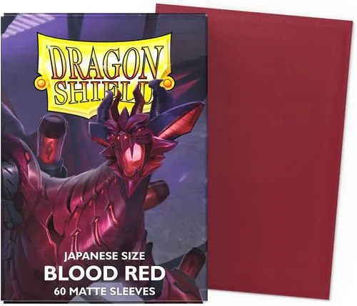 Miniatura 2 de Dragon Shield Fundas Mate para Cartas de Tamaño Japonés 60 UNID - Fundas TCG Premium Lisas y Resistentes - Compatibles con Yu-Gi-Oh, Naruto