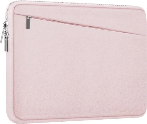Miniatura 17 de Funda para laptop de 15.6 pulgadas, bolsa protectora para computadora con bolsillo frontal, maletín delgado para 15-16 pulgadas HP, Dell, Lenovo