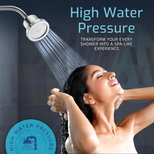 Miniatura 4 de Mist Cabezal de Filtro de Ducha para Agua Dura Mejora la Piel, el Cabello y las Uñas - Cabezal de Ducha Filtrado Compacto de Alto Rendimiento