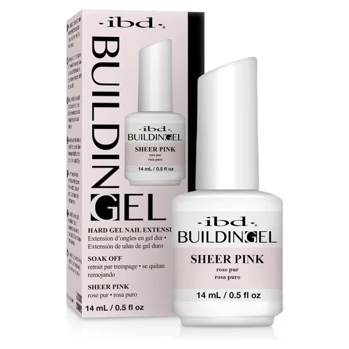Miniatura 11 de IBD Gel de construcción, extensión de uñas de gel duro, apenas desnudo, remojo, fortalecedor de uñas, 0.5 onzas líquidas