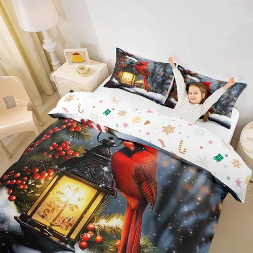 Miniatura 19 de Erosebridal Divertida funda de edredón de Halloween para niños, juego de ropa de cama de calabaza fantasma, decoración de Halloween para niños