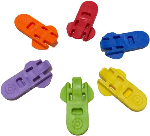 Miniatura 2 de Juego surtido de cubiertas para latas de soda y abridor de pestañas (paquete de 12) - Cubiertas de plástico para latas para mantener las bebidas