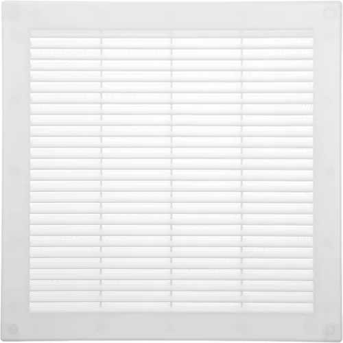 Miniatura 12 de Vent Systems 3 x 3 pulgadas (dimensiones de apertura) - Cubierta de ventilación de plástico blanco Soffit - Rejilla de ventilación cuadrada plana