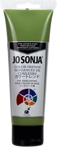 Miniatura 9 de Jo Sonja Colores de fondo – Botella de 6 oz de acrílico de flujo mate – Deep Pond color fantasía (Deep Pond)