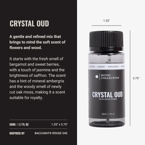 Miniatura 3 de Hotel Collection - Difusor de aceite esencial de aromaterapia Oud Pro-Pod, con toques de bergamota, bayas dulces, jazmín y azafrán, compatible