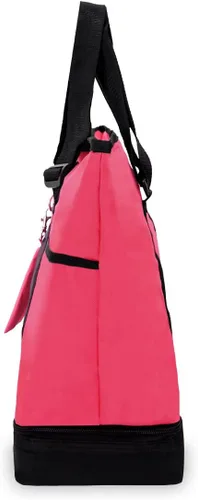 Miniatura 3 de Bolsa de compra, de Everest, RosadoNegro), 1002DLX-HPKBK