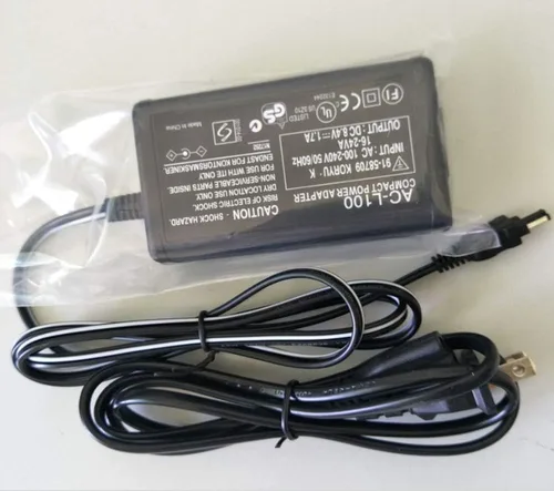 Miniatura 4 de AC-L100 Adaptador de fuente de alimentación de CA, repuesto para Sony AC-L10A, AC-L10B, AC-L10C AC-L15A/B AC-L100C, para cámaras Sony Handycam