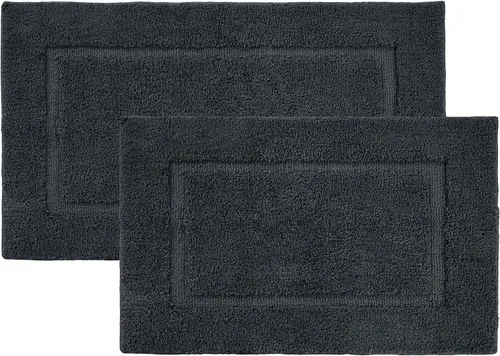 Miniatura 11 de LANE LINEN Juego de alfombras de baño premium de copos de nieve navideños, 2 piezas, extra suaves y absorbentes, lavables a máquina, antideslizantes