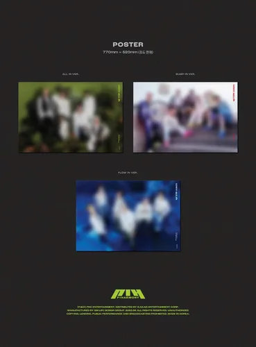 Miniatura 8 de P1HARMONY HARMONY ALL IN 6th Mini álbum ALL IN + BUMP IN + FLOW IN - 3 Ver Set. K-POP SELLADO