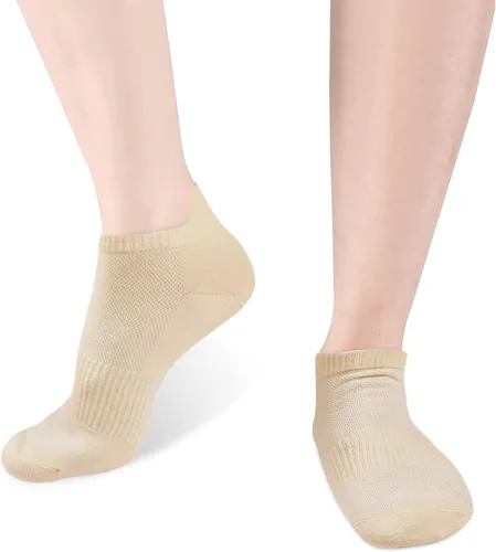 Miniatura 5 de Cozi Foot Calcetines tobilleros para mujer 10 pares de tela suave de algodón