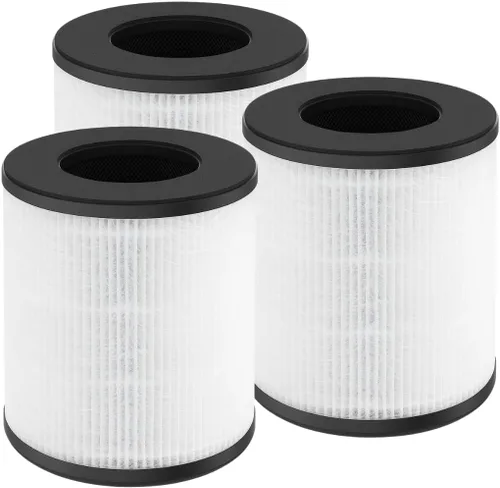 Nispira TD-1300 CL-6070A TAP01 Filtros de repuesto True HEPA 4 en 1 compatibles con Tredy TD-1300, Tenergy Renair, Cool-Living, BEABA - Purificador
