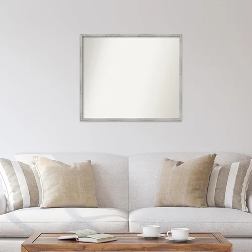 Miniatura 528 de Amanti Art Espejo de baño blanco para sobre el fregadero, 32 x 45 pulgadas, espejo de tocador rectangular blanco esbelto, marco de madera moderno