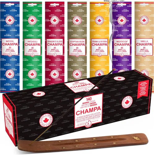 Miniatura 3 de Sándalo Champa - Varitas de incienso de 11 pulgadas, cada barra de aroma de larga duración dura más de 60 minutos. Los ingredientes puros hacen que