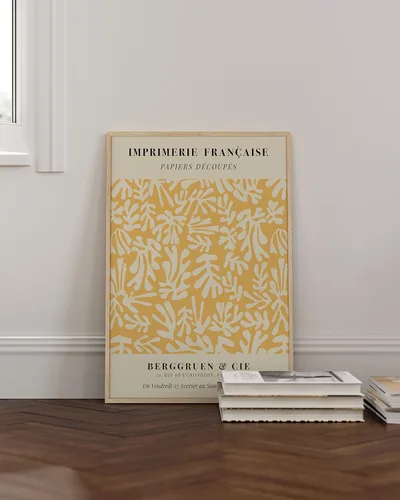 Miniatura 40 de Haus and Hues Arte de pared amarillo – Pósteres estéticos con cita para adolescentes, pósteres estéticos para dormitorio, niñas, impresión artística
