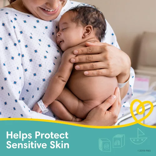 Miniatura 9 de PAMPERS - Pañales desechables Baby Dry talla 5 por 164 unidades; suministro para un mes que incluye 6 paquetes con tapa de toallitas para bebé por