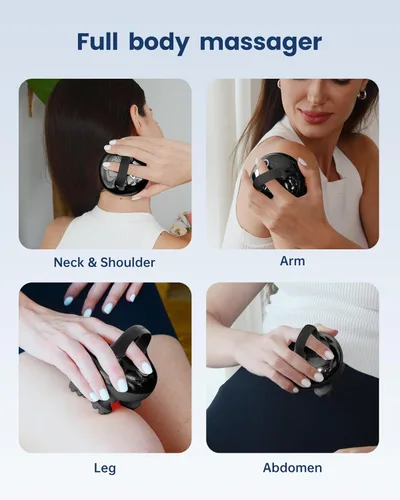 Miniatura 7 de COMFIER Masajeador de Cabeza Inalámbrico Masajeador de Cuero Cabelludo para Crecimiento Capilar con 3 Modos de Amasado, Masaje Capilar Impermeable