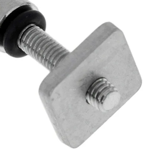 Miniatura 6 de 8 juegos de pernos de aleta de acero inoxidable SUP Junta Tabla de surf Longboard Tornillo y placa