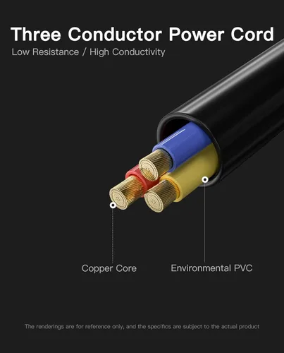 Miniatura 6 de Cable de carga rápida stio Compatible con Ninebot de Segway MAX G3/G2/G30/G30P/P65/P100S/F60, cable de alimentación de carga de 3 puntas, cable
