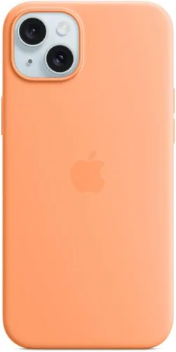 Miniatura 11 de Apple - Funda de silicona con MagSafe para iPhone 15 Plus - Arcilla