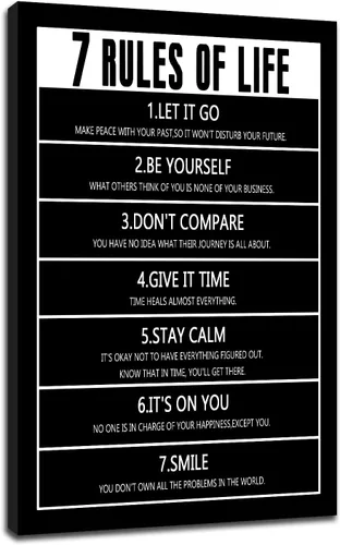 Miniatura 75 de Motivational Wall Art 1% Better Every Day Quote Framed Canvas Poster Inspirational Wall Decor for Office Gym Study Room Small Size Growth Mindset