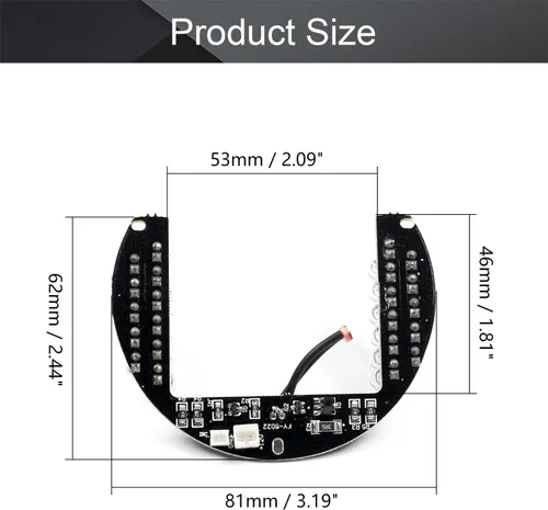 Miniatura 2 de Othmro 1 unids 22 LED IR iluminador para cámara de seguridad 45 grados IR Led placa redonda IR luz infrarroja iluminador tablero bombilla