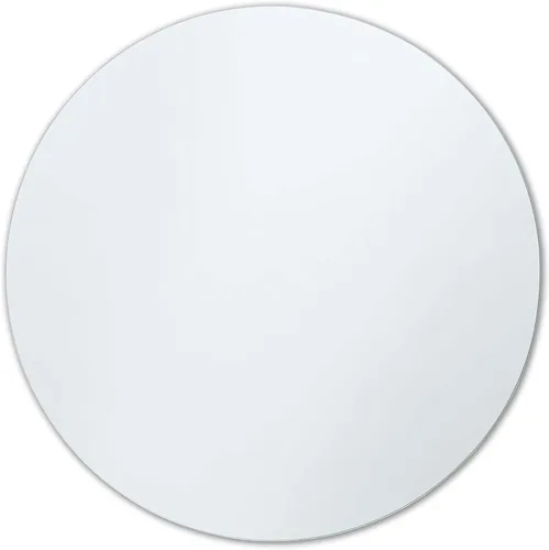 Better Bevel - Espejo redondo sin marco de 30 x 30 pulgadas, borde pulido
