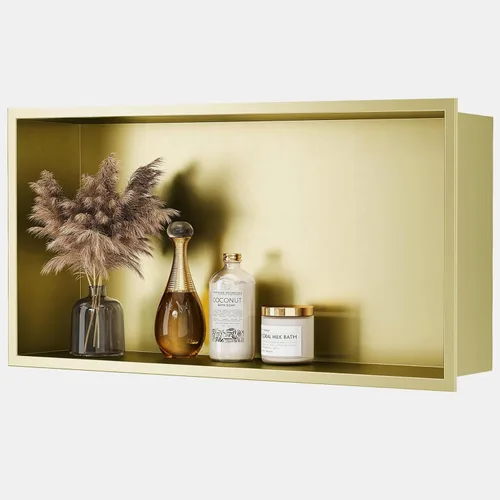 Miniatura 9 de Neodrain Nicho de ducha empotrado, gabinete de almacenamiento de baño, tamaño interior de 12 x 12 pulgadas, inserto de nicho de pared de baño