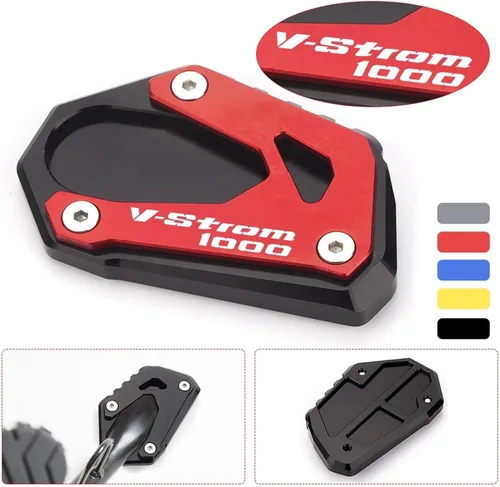 Miniatura 5 de Soporte lateral de pie para Suzuki para VStrom 1000 DL1000 para V-Strom 1000XT 2014 2020 2021 2022 (color A negro)