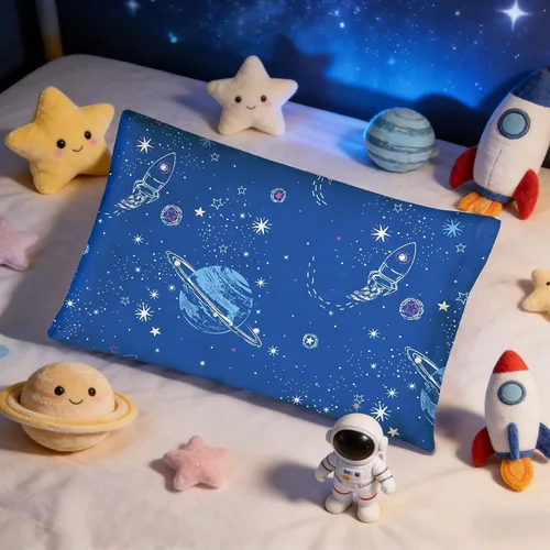 Miniatura 9 de MAG Juego de 2 fundas de almohada tamaño Queen de color blanco, 20 x 30 pulgadas, para niños, adolescentes