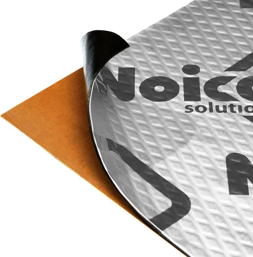 Miniatura 7 de Noico alfombra para automóvil aisladora de sonido 80 mil 10 ft². Aislante de sonido para auto de butilo, aislamiento de ruido y amortiguación