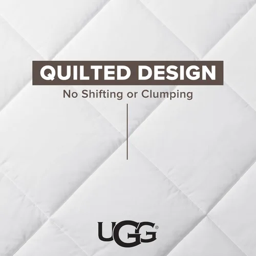 Miniatura 3 de UGG Edredón Full/Queen con Inserto de Relleno de Plumón, Refrescante, Ligero, Alternativa al Plumón, Hipoalergénico, Lavable, Acolchado, Esponjoso