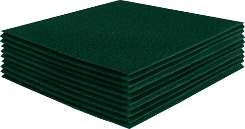 Miniatura 48 de FabricLA Hojas de fieltro acrílico para manualidades, cuadrados de fieltro precortados suaves de 4 x 4 pulgadas (3.9 in x 3.9 in), utiliza hojas