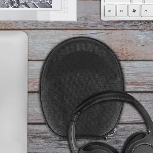 Miniatura 6 de Geekria Shield - Funda para auriculares compatible con Audio-Technica ATH-ESW9, ATH-SR30BT, ATH-SJ1 y más, bolsa de transporte de viaje de repuesto