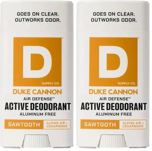 Miniatura 20 de Duke Cannon - Desodorante sin aluminio para hombres, Air Defense, 3 oz, de larga duración, deslizamiento transparente, fórmula calmante