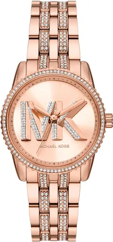 Miniatura 15 de Michael Kors Bryant - Reloj cronógrafo para mujer de acero inoxidable y cristal pavé