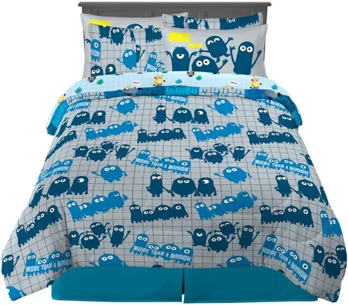 Miniatura 385 de Franco - Juego de edredón y sábanas supersuaves con funda, para niños, 7 piezas, tamaño matrimonial, Five Nights At Freddy's Cinco noches en Freddy's