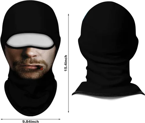 Miniatura 229 de Obacle Pasamontañas para hombres y mujeres, para invierno, clima frío, esquí, ciclismo, caza