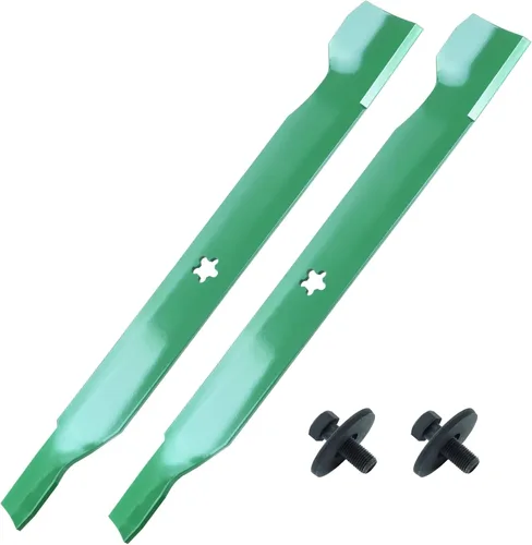 Miniatura 9 de 532134149 Cuchillas de cortacésped con pernos y arandelas para Husqvarna YTH18542 YTA18542 YTH1842 YTH22V42 Tractores Reemplaza 134149 Craftsman