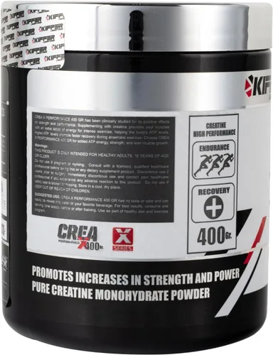 Miniatura 4 de Kiffer Labs CreaX - Monohidrato de creatina en polvo, 14.11 oz (80 porciones), creatina pura para el crecimiento muscular y la fuerza