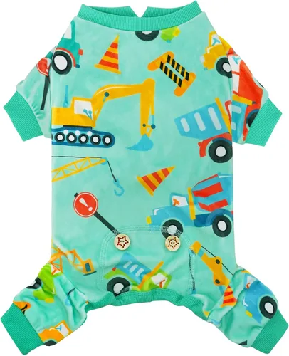 Miniatura 12 de KYEESE - Pijamas de terciopelo para perros y mascotas, ropa suave, abrigo para perros pequeños, mameluco cómodo y elástico, disfraz