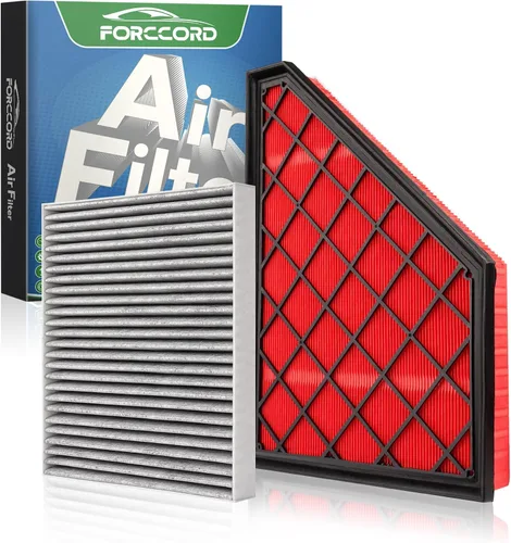 Miniatura 49 de Kit de filtro de aire de motor y de cabina Forccord Compatible con Honda Civic 1.5L 2016 2017 2018 2019 2020 2021 Filtro de cabina de carbón