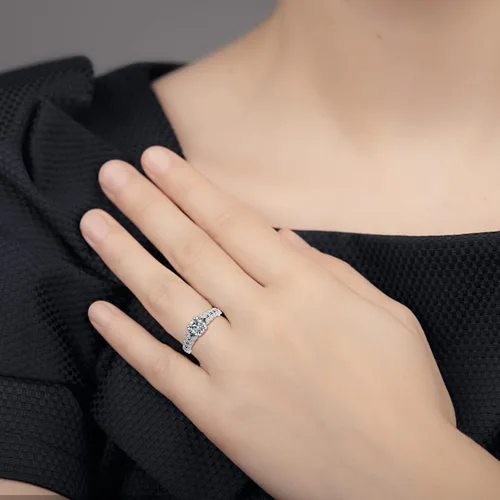 Miniatura 7 de Anillo de compromiso de aniversario para mujer, anillo de compromiso, joyería de regalo, regalo de novia, Navidad, cumpleaños