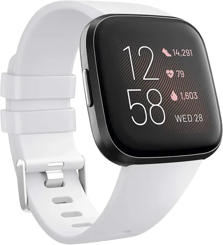 Miniatura 20 de Correas Tobfit compatibles con Fitbit Versa 2 y Fitbit Versa, Versa Lite, Versa Special, repuesto suave, accesorios de correas deportivas para mujer