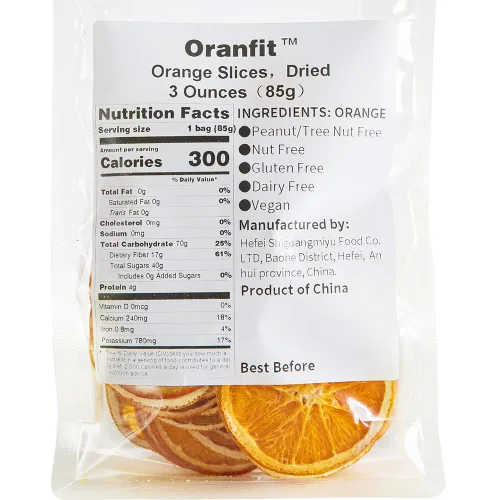 Miniatura 3 de Oranfit Rebanadas de naranja seca 3oz/85g (23 a 37 rebanadas)