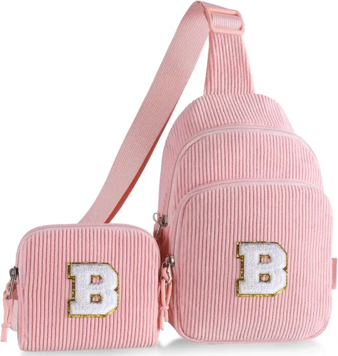 Miniatura 22 de Riñonera cruzada para niñas, Beige, Small