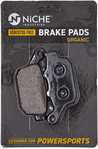 NICHE Juego de pastillas de freno para Kawasaki Z800 Triumph Sprint Speed Four Bonneville T2020602 trasero orgánico