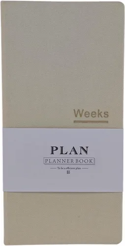 Miniatura 8 de Agenda semanal de bolsillo sin fecha, planificador, organizador, agenda anual, mensual, semanal en cuadernos A6