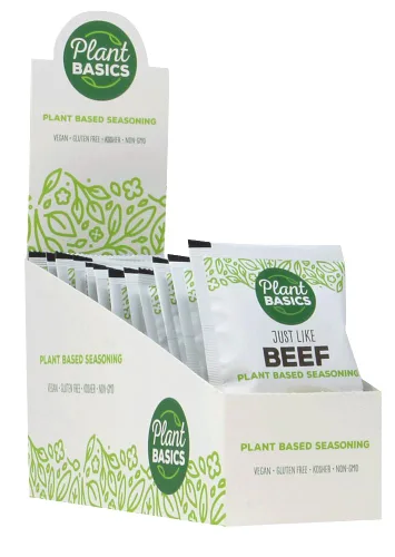 Miniatura 4 de Plant Basics - Condimento a base de plantas, al igual que la carne de res, 2 onzas, vegano, sin gluten, kosher, sin OMG