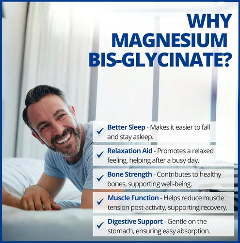 Miniatura 4 de CanPrev Bisglicinato de magnesio suave 200 mg, 240 cápsulas V-Caps suministro de 240 días - Suplemento de magnesio elemental puro, apoya la función